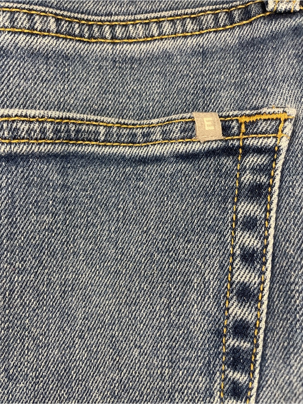 Everlane Classic Blue Straight Original Cheeky Jeans - Picture 9 of 10